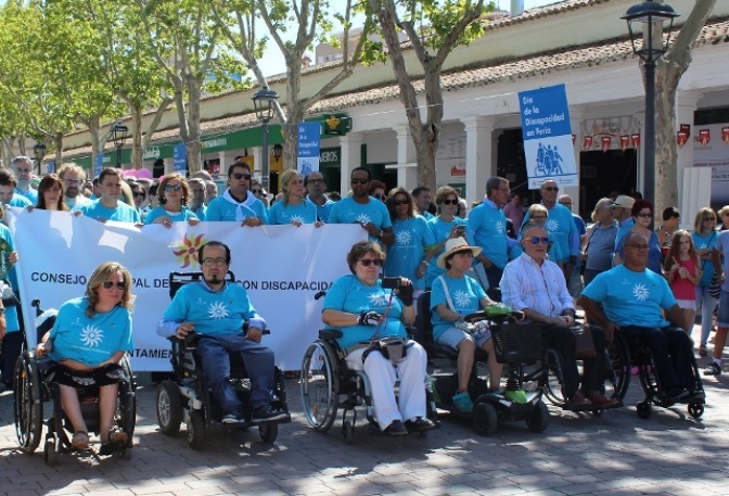 Día de las Personas con Discapacidad en la parte final de la Feria de Albacete