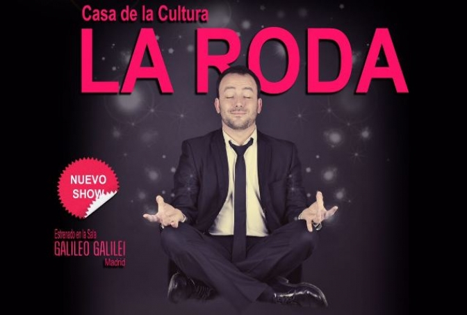 El artista rodense Juan Manuel López García presenta su espectáculo 'Tiempo para la magia', en La Roda