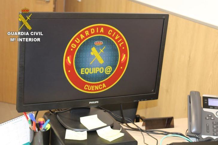 Guardia Civil de Cuenca esclarece una estafa telemática denunciada por un empresario de Minglanilla