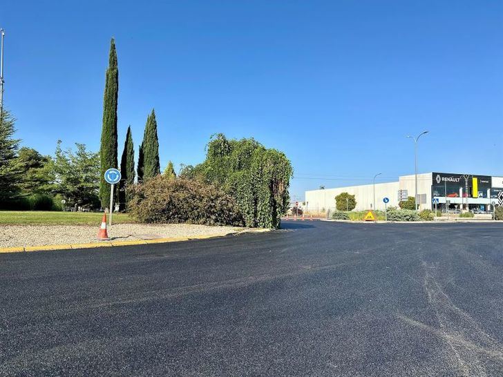 Abierto al tráfico el tramo del Polígono de Campollano en Albacete tras las obras de repavimentación