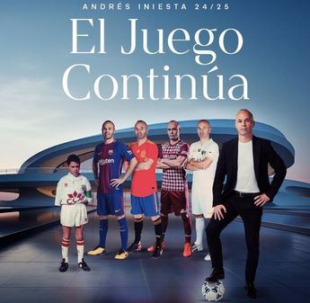 El albaceteño Andrés Iniesta anuncia este martes sus planes de futuro en Barcelona