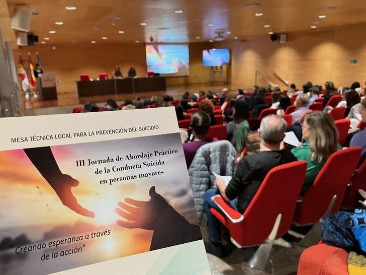 Albacete acoge la III Jornada sobre la conducta suicida en personas mayores para abordar un creciente problema de salud pública