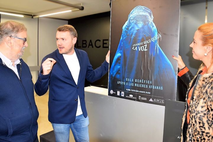 Albacete acogerá el 14 de abril la gala benéfica por las mujeres afganas 'Cuando solo queda la voz'