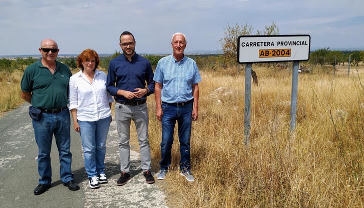 La Diputación de Albacete afrontará las labores de limpieza en la AB-2004 entre El Villar y La Pared