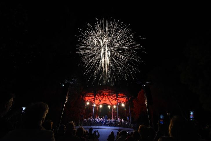 Los fuegos artificiales sirvieron para cerrar el programa de actos de la Feria de Albacete 2024