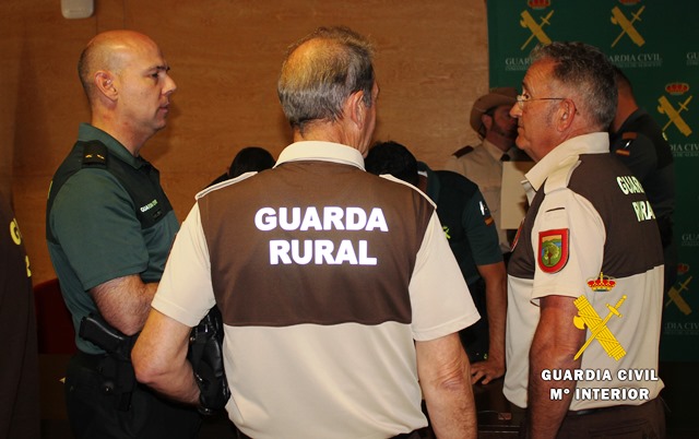 La Guardia Civil de Albacete realiza una jornada formativa para Guardas Rurales