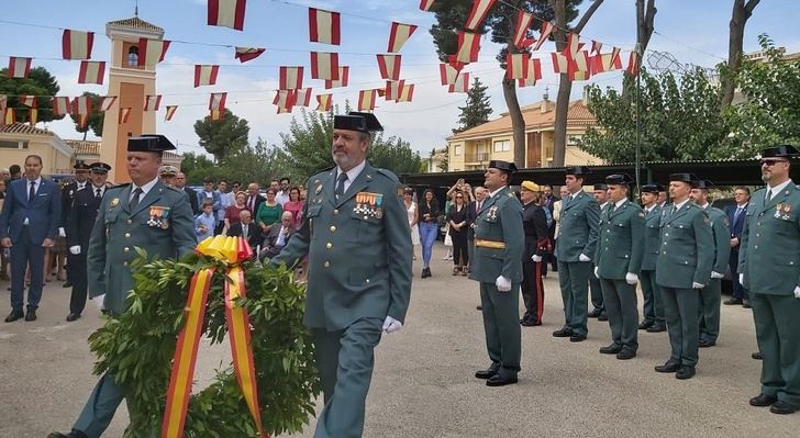 La Guardia Civil de Hellín celebró también la festividad de su Patrona, la Virgen del Pilar