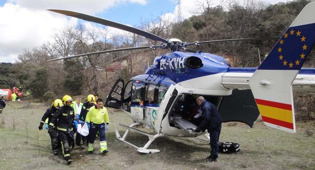 Un muerto y dos heridos graves tras la colisión de tres vehículos en El Acebrón (Cuenca)