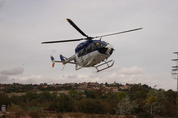 Trasladados a Albacete la niña de 9 años, muy grave, y una pareja, tras un accidente en Landete (Cuenca)