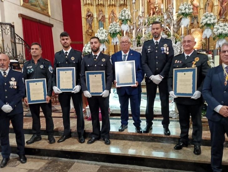 La Policía Local de Hellín rinde homenaje a sus agentes destacados