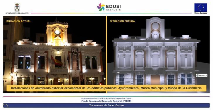 Ayuntamiento de Albacete, Museo Municipal y de la Cuchillería ofrecerán una renovada iluminación