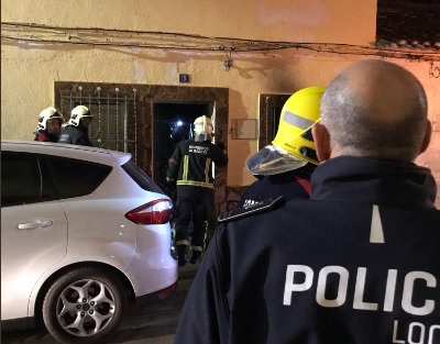 Desalojada una persona por un incendio en la calle Montesa de Albacete