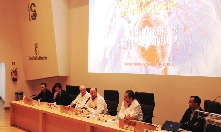 Cardiólogos de toda España debaten en el Hospital de Ciudad Real las controversias en el abordaje de la cardiopatía isquémica