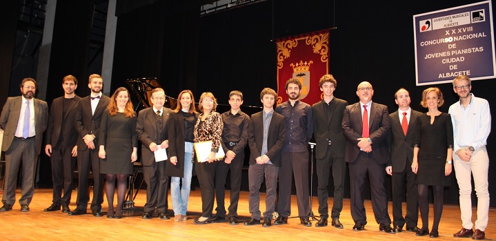 Entregados los premios a los ganadores del Concurso de Jóvenes Pianistas ‘Ciudad de Albacete’