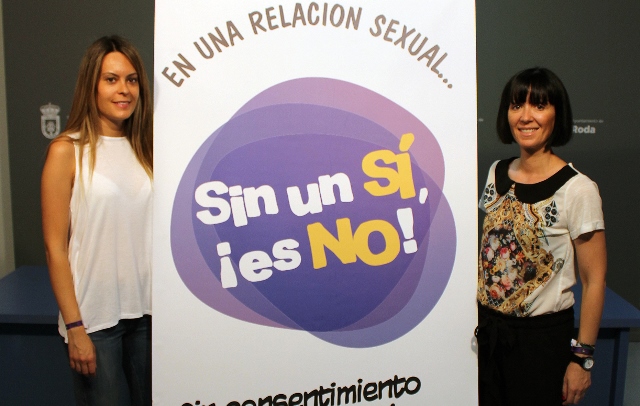 La campaña ‘Sin un sí, ¡es NO!’, muy presente en la Semana Joven y fiestas patronales de La Roda