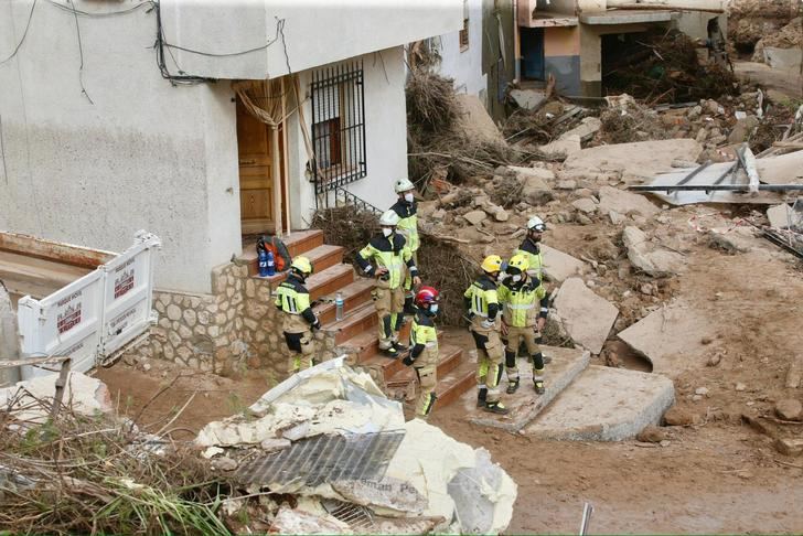 Continúa la búsqueda de los cuatro desaparecidos en Letur