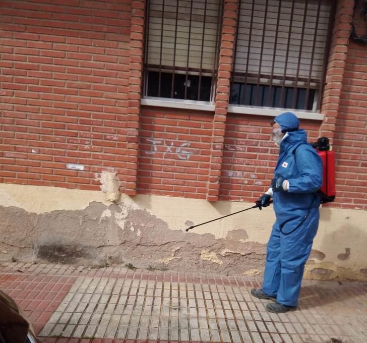 Desinfectada la residencia de Toledo tras registrar 45 positivos y ayuda para la de Illescas con 99 contagiados