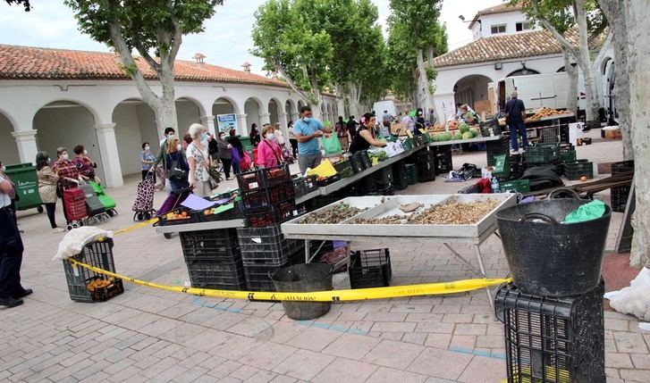 El mercado de ‘Los Invasores’ de Albacete se traslada esta semana de martes a miércoles