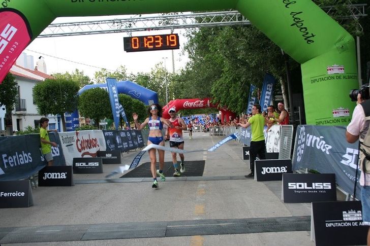 Jorge Bardisa y María Ángeles Magán se impusieron en la XXI Media Maratón de Almansa