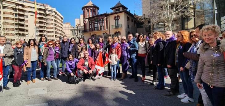 Miles de personas reivindican en Castilla-La Mancha la igualdad de derechos de las mujeres