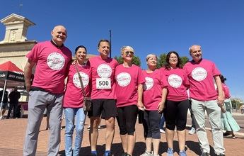 Unas 500 personas respaldan la I Carrera por el Superviviente de Cáncer de Albacete