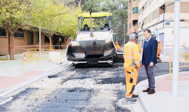 Albacete duplica inversión en pavimentación a 5 millones anuales