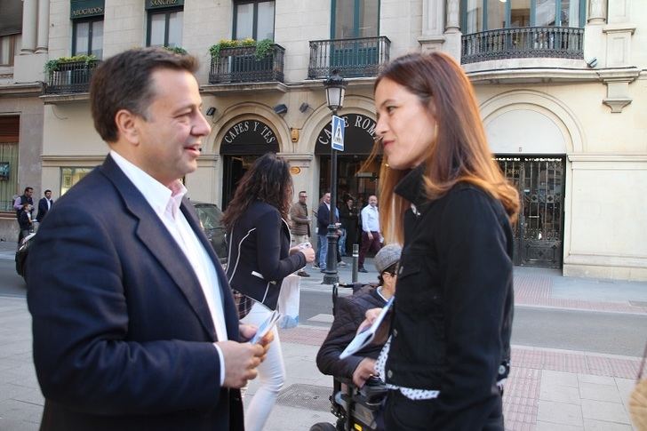 Manuel Serrano (PP) seguirá con el plan de peatonalizar las calles del centro, escuchando a vecinos y comerciantes