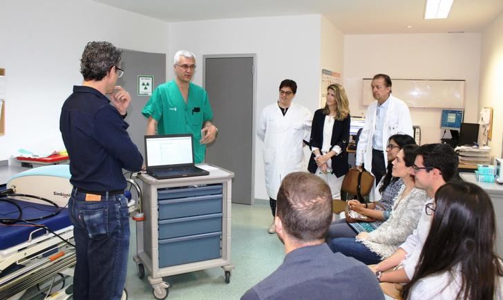 Médicos residentes de digestivo de Albacete, Alcázar y Ciudad Real participan en un taller de endoscopia virtual