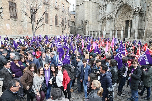 Miles de personas reivindican en Castilla-La Mancha la 'igualdad real' entre hombres y mujeres
