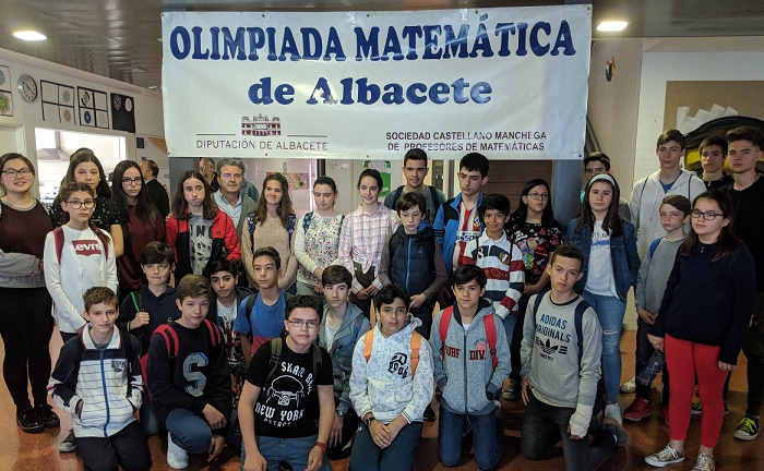 El día 18 se entregan en la Diputación de Albacete los premios de la Olimpiada Matemática