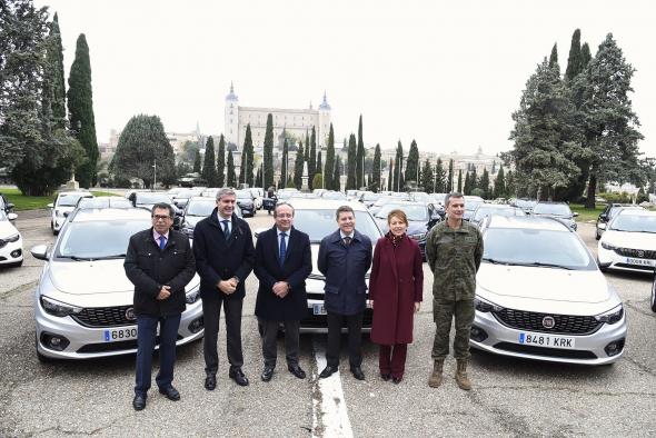 Castilla-La Mancha invierte 2,2 millones para vehículos eficientes y renovar el 20 por ciento de la flota de turismos del Parque Móvil