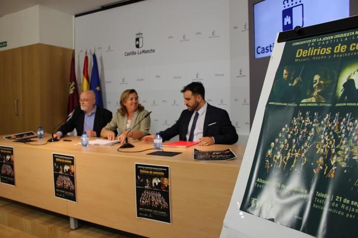 Albacete y Toledo acogen los días 20 y 21 de septiembre conciertos de la Joven Orquesta Nacional