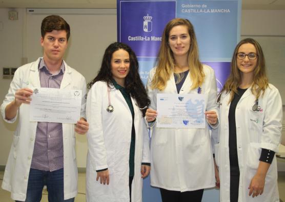 Médicos residentes de Atención Primaria de Toledo premiados en el II Congreso de médicos jóvenes