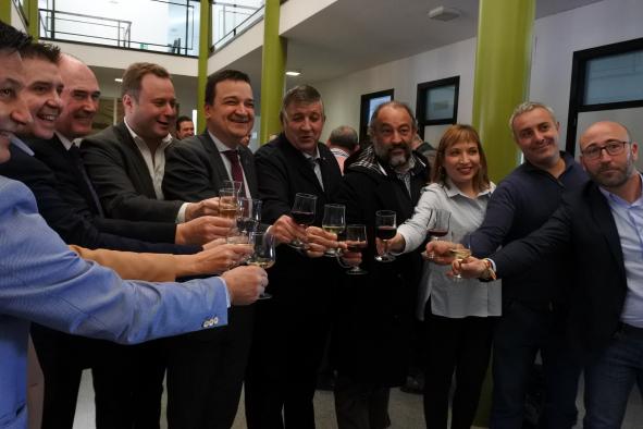 Brindis en la Lonja de Albacete para dar comienzo a un año importante en el sector primario provincial