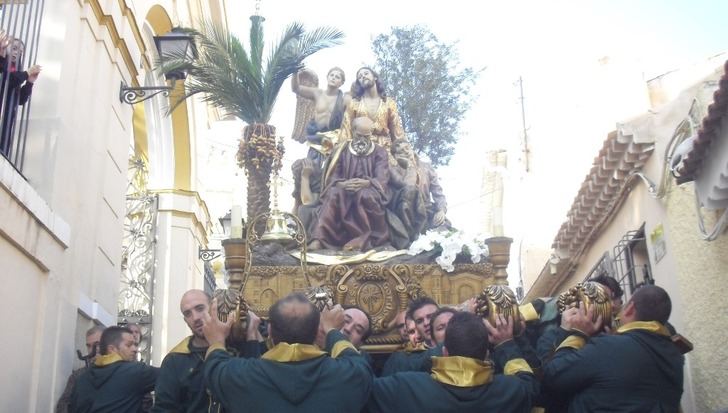 El ‘Paso Gordo’ celebra el 75 aniversario de la llegada de la ‘Oración en el Huerto’ a Hellín