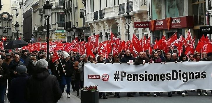 Imagen de la manifestación de Albacete