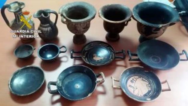 Recuperan más de 3.000 piezas arqueológicas expoliadas, varias de ellas en Albacete