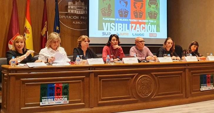Presentada en la Diputación de Albacete la ‘Plataforma de Mujeres Policías y Militares’