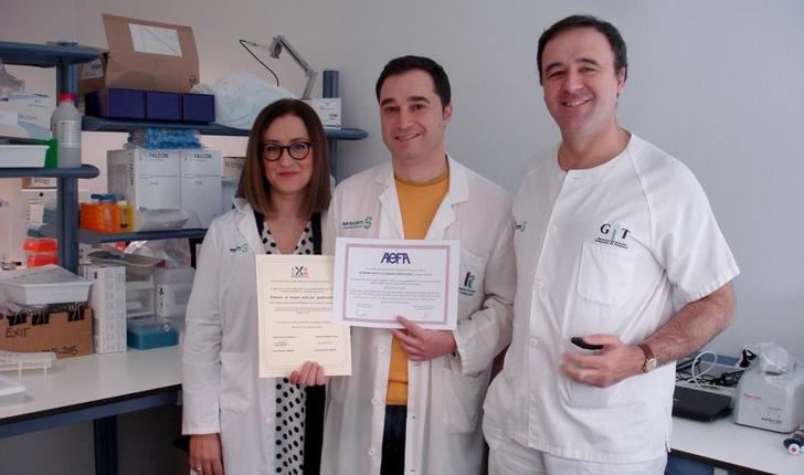 Premio para el doctor Emilio José Laserna, de Villarrobledo (Albacete) por una investigación sobre inflamación intestinal