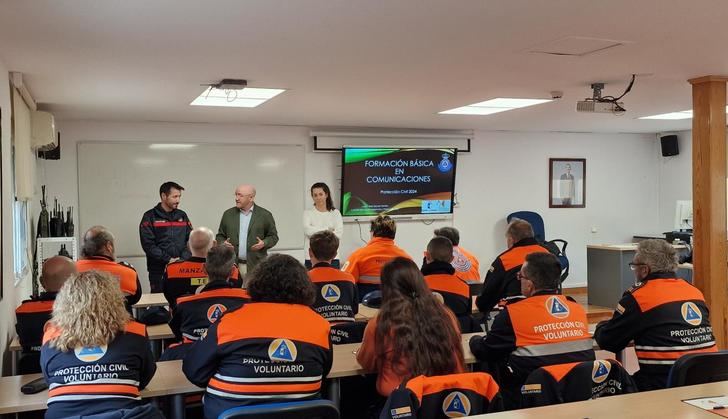 Voluntarios de Protección Civil en Castilla-La Mancha reciben formación en comunicaciones y ofimática