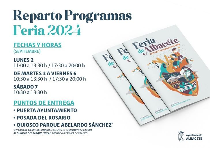 Serrano inicia el tradicional reparto del programa de la Feria de Albacete 2024 el próximo lunes