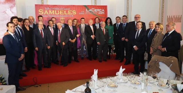 Celebrada la Gala de entrega de los XIII ‘Premios Taurinos Samueles’, de la Feria Taurina de Albacete