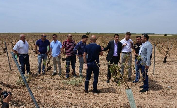 Los agricultores de Albacete muestran su preocupación por el clima y la falta de lluvias