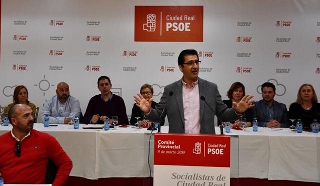 Blanca Fernández y Jesús Martín encabezarán listas del PSOE en Ciudad Real a Congreso y Senado
