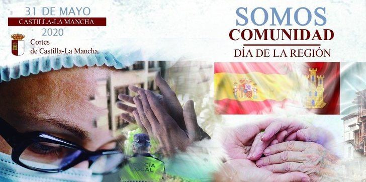 'Somos Comunidad', el lema de las Cortes de Castilla-La Mancha para conmemorar el Día de la Región este domingo