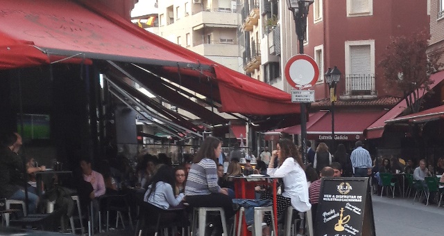 Controles en las terrazas de hostelería de Albacete para comprobar que se cumple la normativa