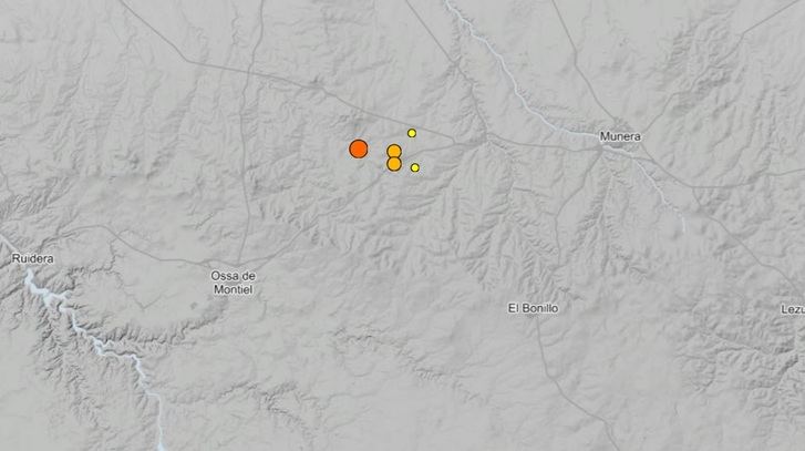 Terremoto de magnitud 3.1 sacude Ossa de Montiel (Albacete)