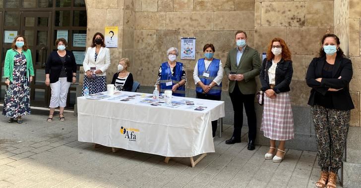 El Ayuntamiento de Albacete ofrece su apoyo a AFA en su labor por hacer visible la realidad del Alzheimer