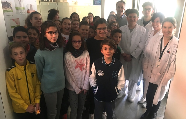Alumnos del Colegio Público Parque Sur han realizado una visita al Hospital de Albacete